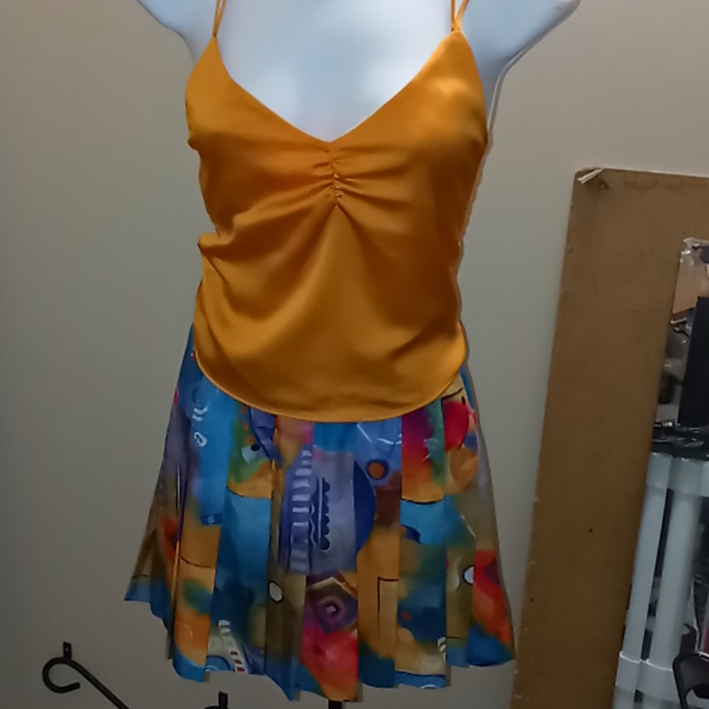 Pleated Skirt